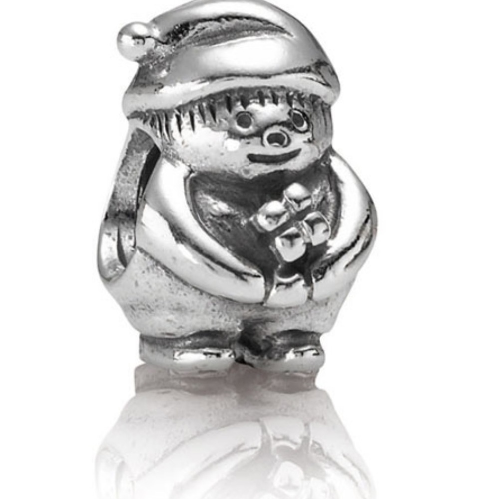 Pandora sterling silver Gnome charm